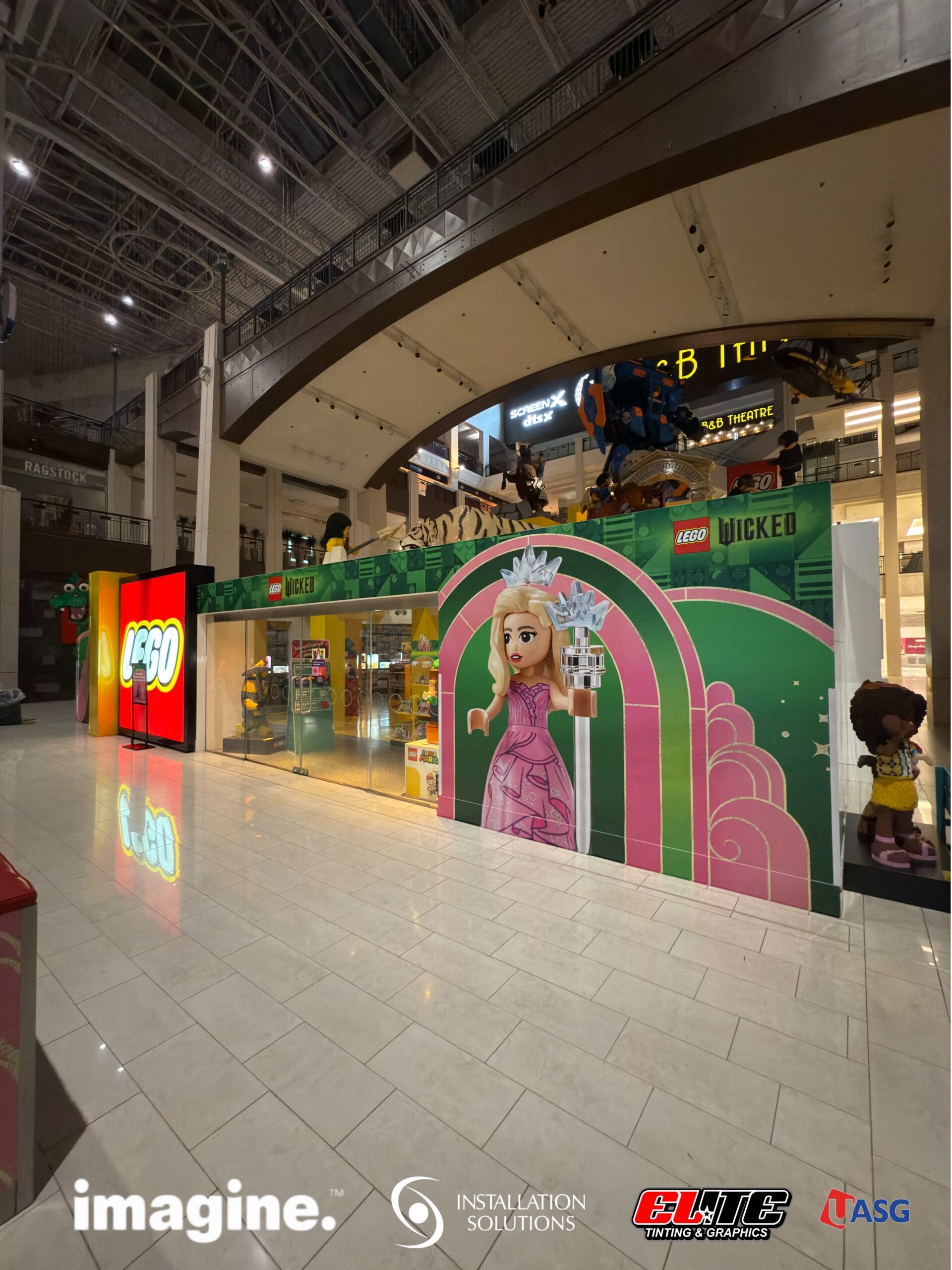 Project Showcase: Wicked Graphics For Lego Land At The Mall Of America
